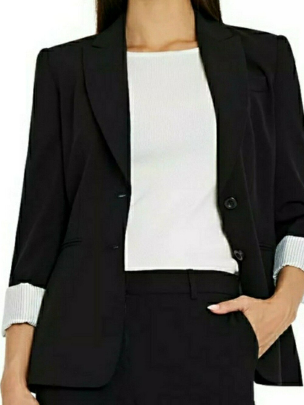Tahari Boyfriend Jacket Blazer